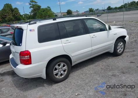 2003 Toyota Highlander Limited z USA, uszkodzony, nr VIN JTEGF21A830108799